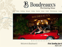 Tablet Screenshot of boudreauxsbr.com